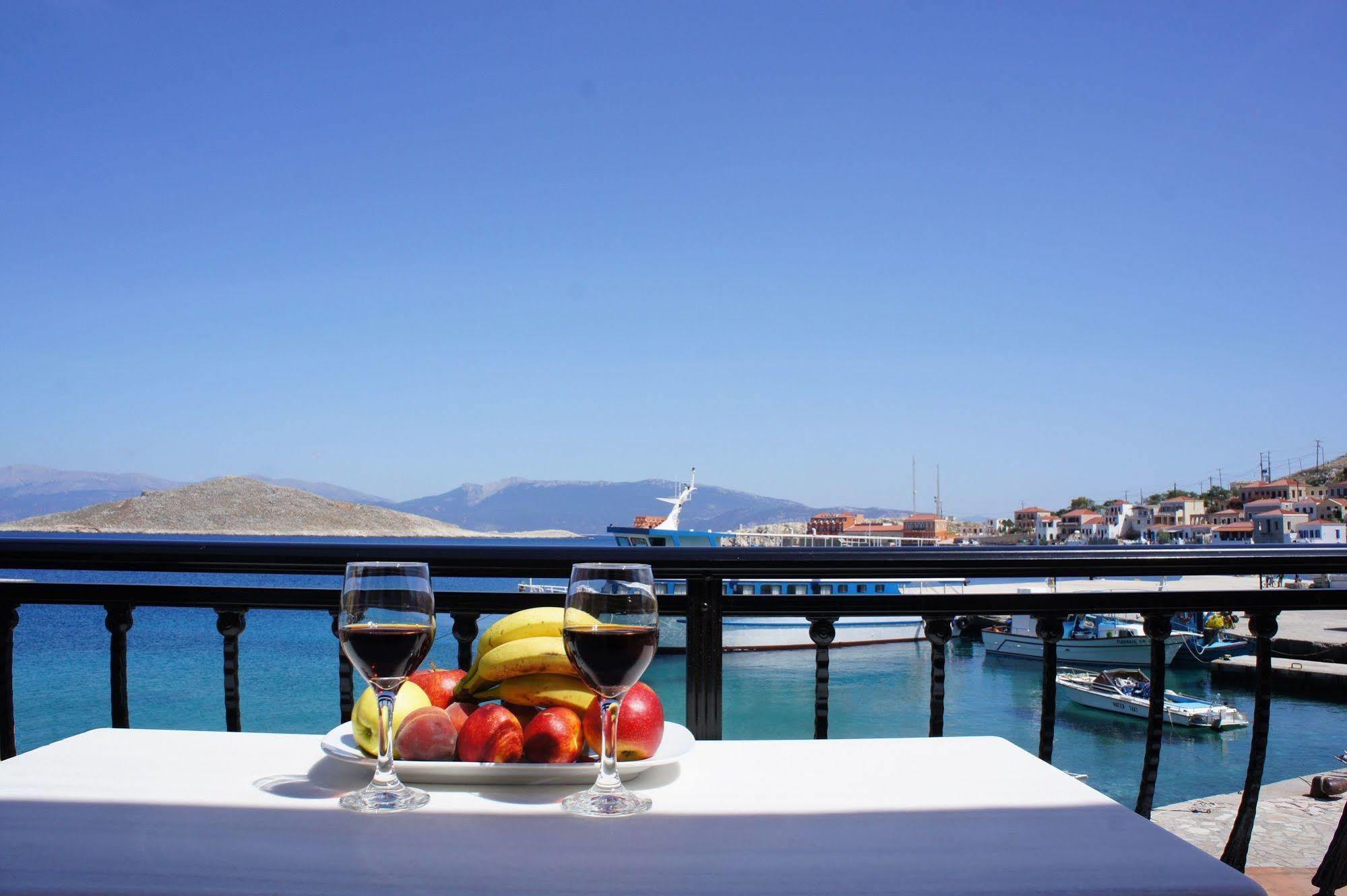Aegean View Villas Chalki Town Luaran gambar