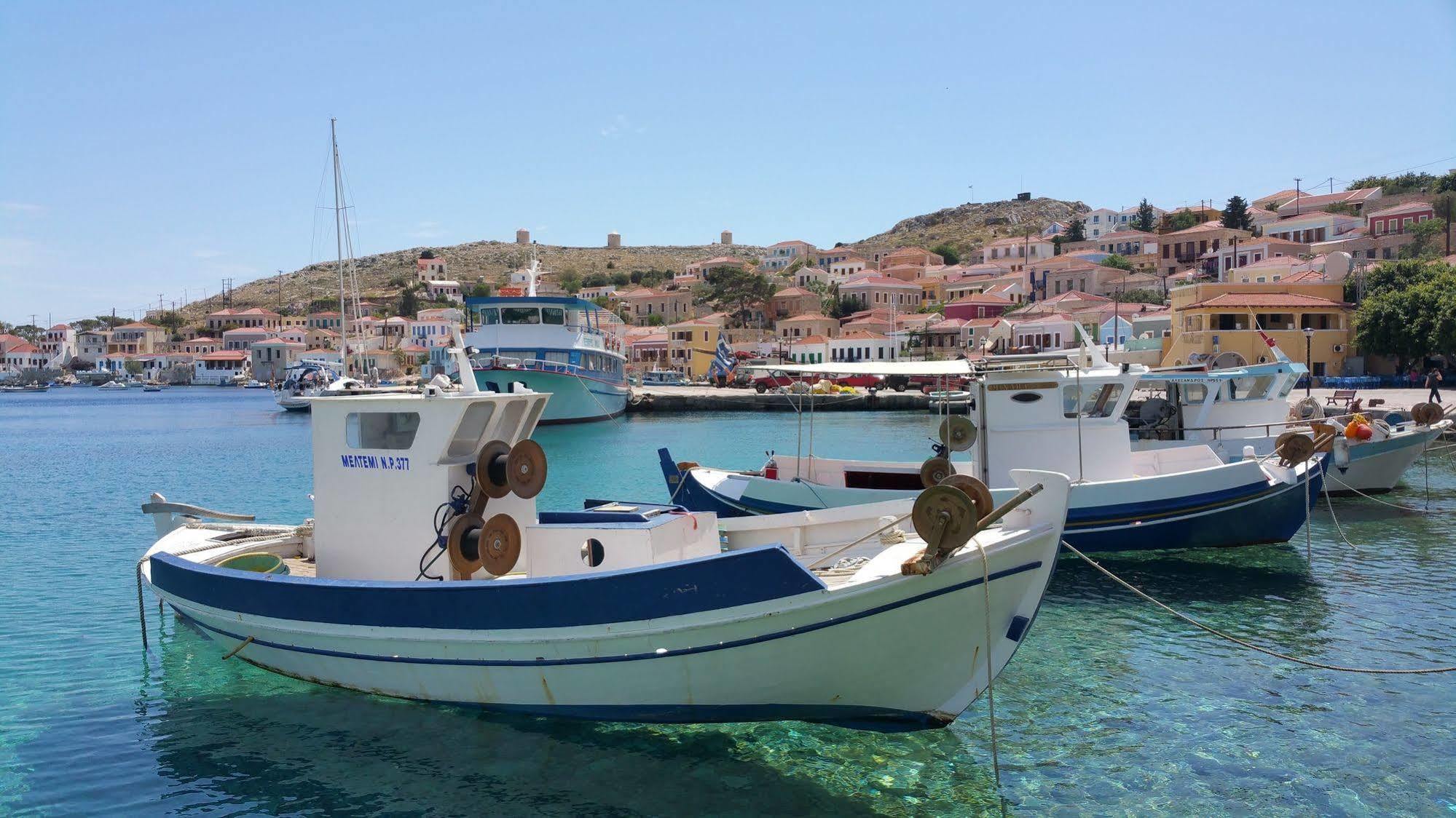 Aegean View Villas Chalki Town Luaran gambar