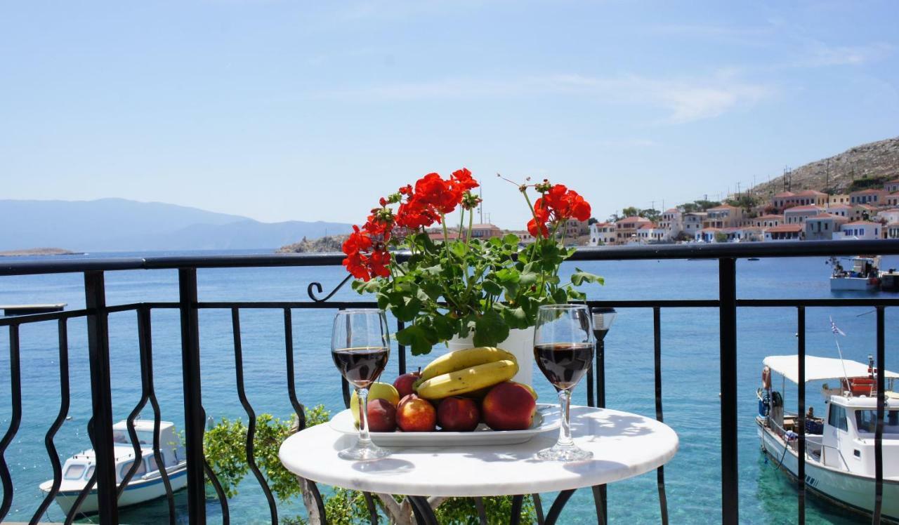 Aegean View Villas Chalki Town Luaran gambar