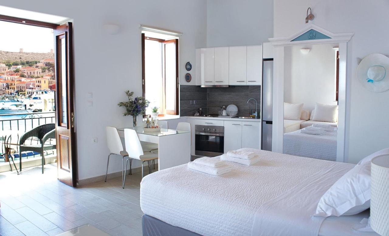 Aegean View Villas Chalki Town Luaran gambar